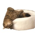 Carolina Pet Company Carolina Pet 01097 7 x 20 x 17 in. Mysterious Kitty Kuddler Bed - Charcoal 1097